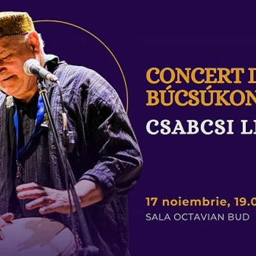 Ultimul concert al lui Csabcsi la Centrul Cultural G.M. Zamfirescu