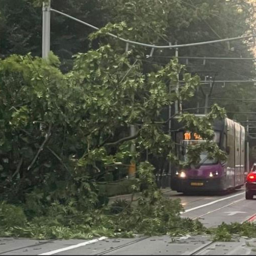 furtuna de luni seara din cluj-napoca a cauzat probleme in zona splaiului independentei