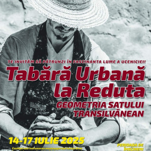 prima tabara urbana "geometria satului transilvanean" are loc în iulie