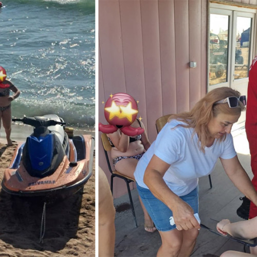 Trei surori din Călărași salvate de la inec pe plaja din Eforie Nord