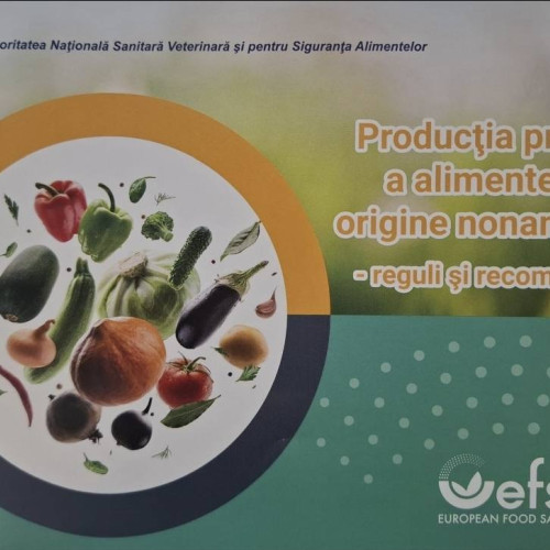 Direcția Sanitară Veterinară și pentru Siguranța Alimentelor Dâmbovița promovează informații pentru producătorii de produse vegetale