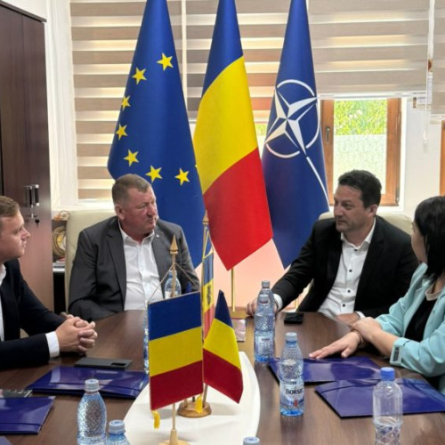 delegatie oficiala a raionului singerei din Republica Moldova viziteaza Botosani pentru colaborare