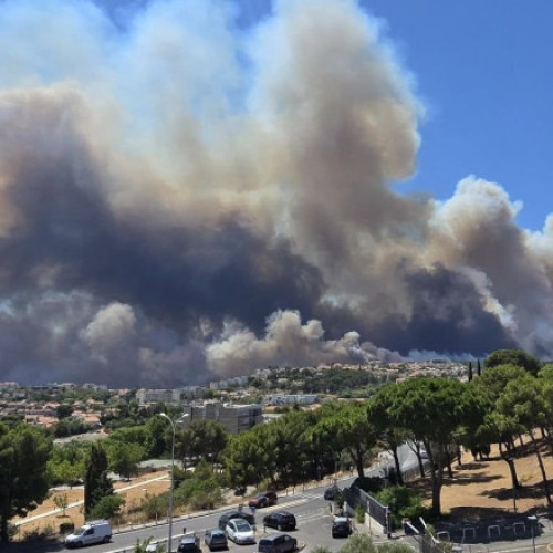 Incendiu de vegetație în sudul Franței provoacă închiderea aeroportului Marseille Provence