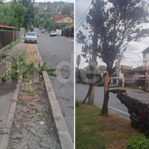 furtuni devastatoare în județul Cluj: autoritățile recomandă rămânerea în casă