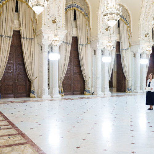 Nicusor Dan a primit ambasadorii acreditați ai mai multor state