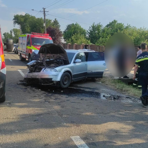 accident grav la Botoșani: patru persoane rănite într-un eveniment rutier în Dorobanți