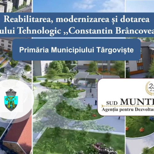 Targoviște, primul oraș din regiune cu școală complet renovată prin fonduri europene