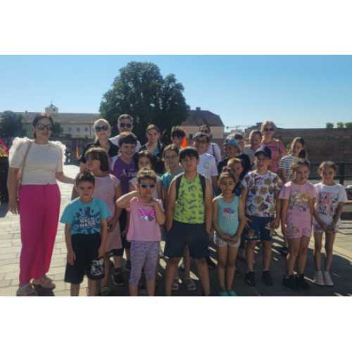 spectacol medieval pentru copiii de la centrul din oradea