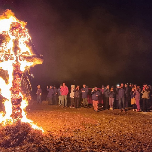 Sfârșitul iernii în Ardud: Tradiția Funka a alungat-o pe Fasching!