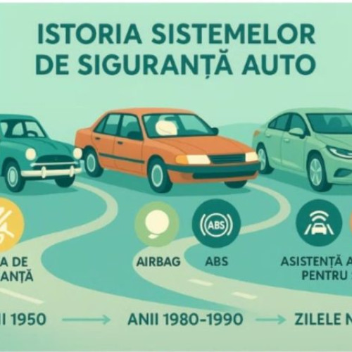 Evoluția siguranței auto: de la invenții simple la tehnologii inteligente