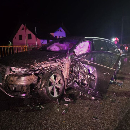 accident grav în Bistrița-Năsăud: opt persoane rănite, inclusiv cinci minori