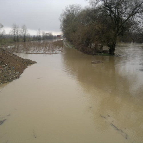 Avertizare de inundații pe Jijia și afluenții săi în județul Botoșani