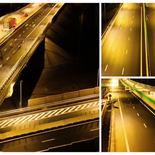 Drumul expres DEx4, care leagă autostrada A3 de DN1 în zona Tureni, urmează să fie inaugurat în curând. În noaptea dinaintea deschiderii oficiale, imagini spectaculoase filmate cu drona au arătat detalii despre noua șosea rapidă. Potrivit stiridecluj.ro, drumul are iluminat complet, marcaje bine trasate și o infrastructură modernă menită să reducă aglomerația între Cluj-Napoca și Turda.