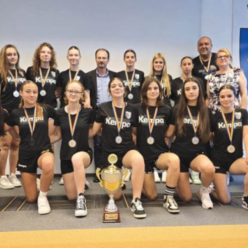 echipa de handbal junioare 3 de la csm ploiești, vicecampioană națională în 2025