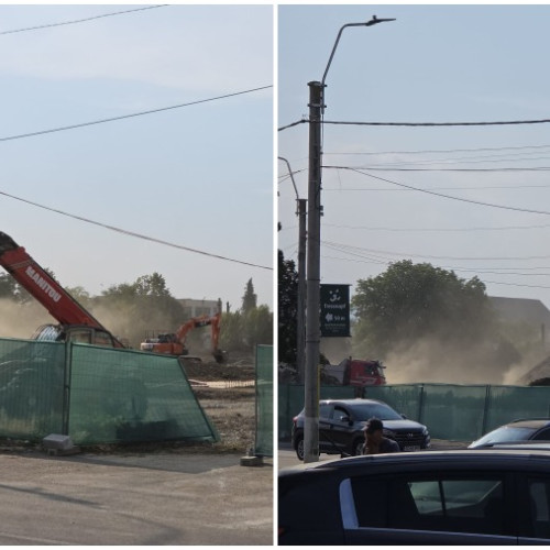 Constructorul Centrului comercial Aurora Retail Park, amendat pentru poluare atmosferică