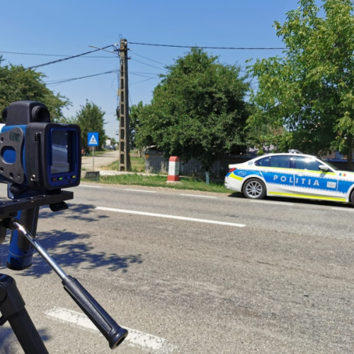 Campanie de control a vitezei pe drumurile din Neamț
