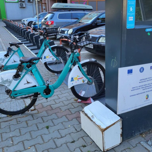 Primăria Bistrița a renegociat costurile pentru sistemul de biciclete în cadrul unui proiect european