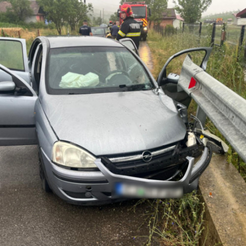 Accident rutier în Lujerdiu. Un bărbat a fost transportat la spital