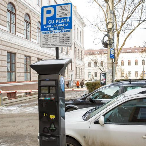 probleme la parcările din Cluj: sistemul de plată cu cardul nu funcționează