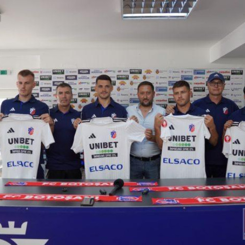 FC Botoșani și-a prezentat planurile pentru noul sezon de Superligă la stadionul „Municipal”