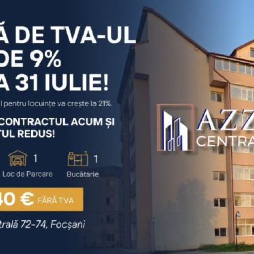 Apartamente moderne și eficiente energetic disponibile pentru achiziție în Focșani
