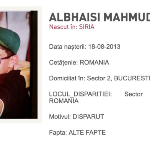 Poliția anunță dispariția unui copil în București