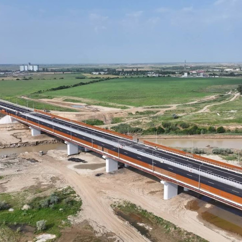 Podul peste râul Buzău, deschis oficial pentru trafic începând cu 11 iulie 2025