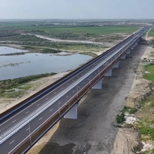 Podul peste râul Buzău, deschis oficial pentru trafic începând de vineri după-amiază