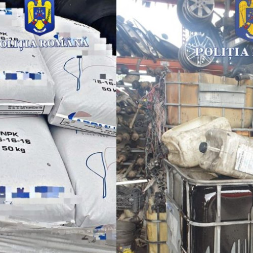 descoperire de deșeuri periculoase în sighetu marmației de către poliție