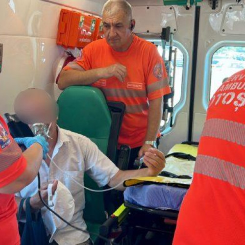 Botoșăneni, din cauza caniculei, tot mai des solicita intervenția echipajelor de ambulanță
