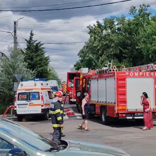 Incendiu major în Sectorul 1 al Bucureștiului
