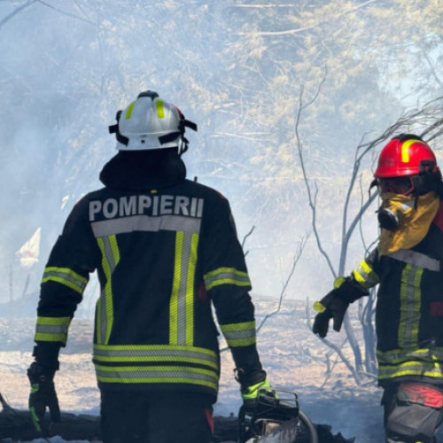 Incendiu în sudul Franței: pompierii români intervin pentru stingere