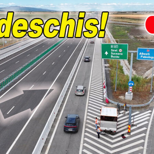 Vestile bune pentru șoferii din Buzău: deschiderea unor noi secțiuni ale autostrăzii A7
