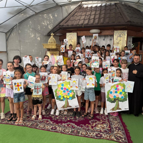 copiii din parohia matca participa la programe duhovnicesti si recreative în cadrul programului „vacanța din pridvorul bisericii”