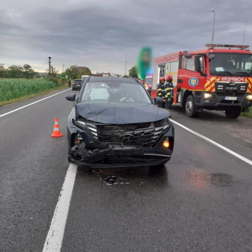 Accident rutier pe drumul din Huedin spre Oradea