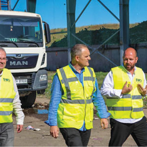 președintele Consiliului județean Prahova a vizitat stația de tratare SWO