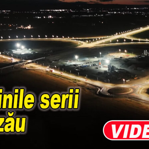 dronele lui Stef surprind deschiderea viitoare a porțiunii de 5 km pe A7 la Buzău