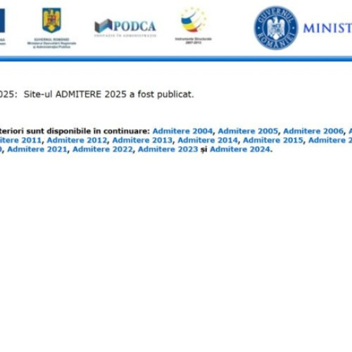 Ierarhia absolvenților clasei a VIII-a din județul Iași va fi publicată astăzi, 11 iulie, pe site-ul admitere.edu.ro. Potrivit inspectoratului școlar, elevii pot vedea poziția lor în clasament, în funcție de media obținută la Evaluarea Națională, precum și criteriile de departajare în cazul mediilor egale.