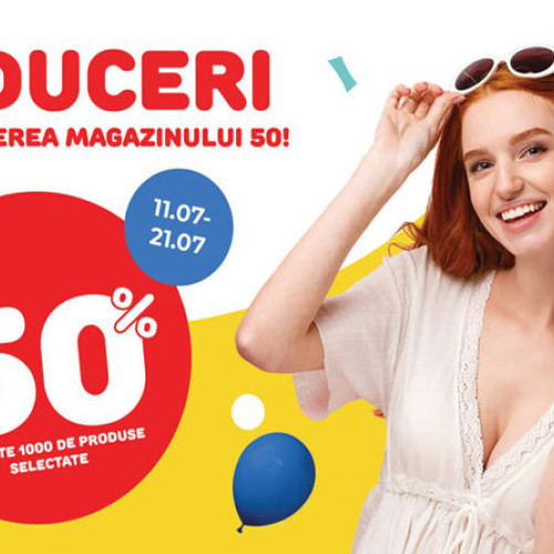 Aurora Multimarket deschide primul magazin din București și lansează o campanie cu reduceri de 50%