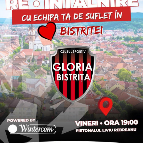 Gloria pregătește startul noului sezon cu eveniment special în centrul orașului