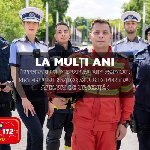 Ziua Europeană a Numărului de Urgenţă 112 sărbătorită astăzi