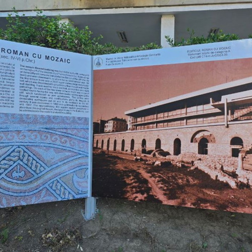 Edificiul roman cu mozaic din Constanța se pregătește de redeschidere după restaurare