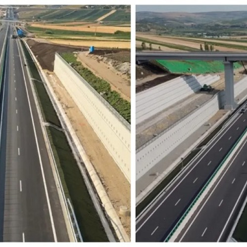 inaugurarea drumului expres DEx4 între autostrada Transilvania și DN1 în zona Tureni