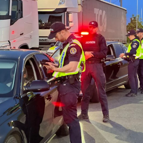 Acțiuni ale poliției pentru siguranța rutieră în mai multe localități din județul Botoșani