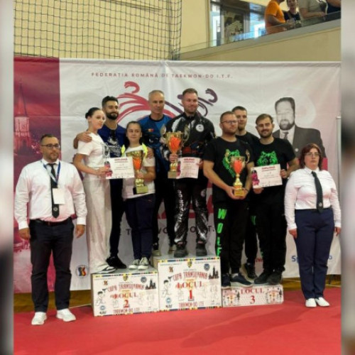 Performanță remarcabilă a echipei CS Wolf la campionatul de taekwon-do de la Cluj-Napoca