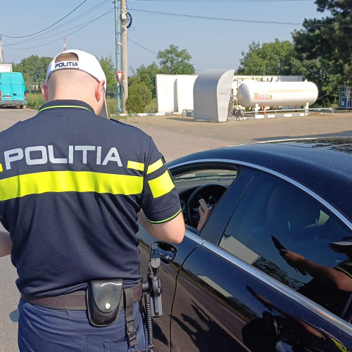 Tânăr din Botoșani prins beat la volan după ce a depășit viteza legală