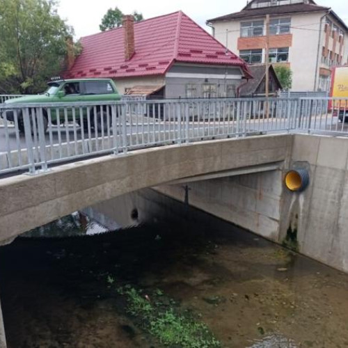 judetul cluj a finalizat constructia unui nou pod in manastireni