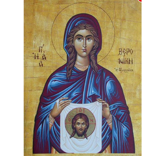 Sfânta Veronica: femeia care i-a oferit lui Iisus Hristos o pânză pentru față