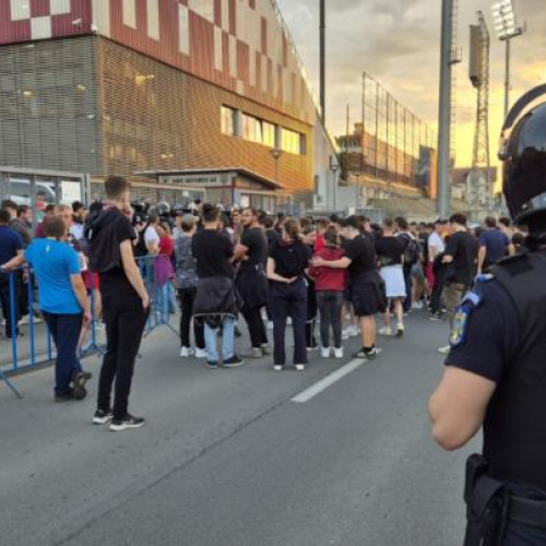 spectacol fotbalistic la Cluj: meciul dintre F.C. CFR 1907 Cluj și AFC Unirea 04 Slobozia