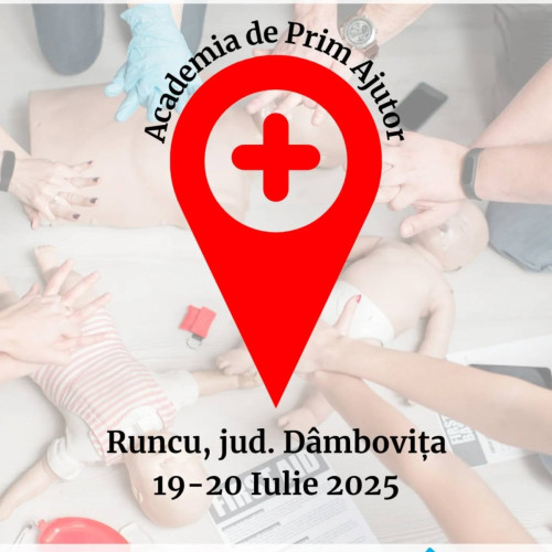 lansare oficială a academiei de prim ajutor în comuna runcu, județul dambovița